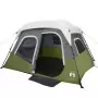 Tenda da Campeggio con LED Verde 344x282x212 cm