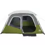 Tenda da Campeggio con LED Verde 344x282x212 cm