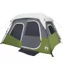 Tenda da Campeggio con LED Verde 344x282x212 cm