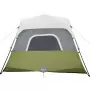 Tenda da Campeggio con LED Verde 344x282x212 cm