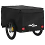 Rimorchio da Bici Nero 45 kg in Ferro