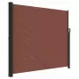 Tenda da Sole Laterale Retrattile Marrone 180x600 cm