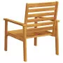 Poltrone da Giardino 2 pz 66,5x65x81 cm Legno Massello Acacia