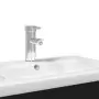 Mobile da Bagno con Lavabo Integrato Nero