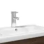 Mobile da Bagno con Lavabo Integrato Rovere Marrone