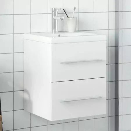 Mobile da Bagno con Lavabo Bianco