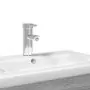 Mobile da Bagno con Lavabo Integrato Grigio Sonoma