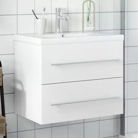 Mobile da Bagno con Lavabo Bianco