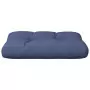 Cuscino per Pallet Blu Marino 50x40x12 cm in Tessuto