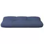 Cuscino per Pallet Blu Marino 80x40x12 cm in Tessuto