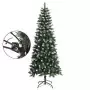 Albero di Natale Artificiale con Base Verde 180 cm PVC