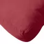 Cuscino per Pallet Rosso Vino 60x60x8 cm in Tessuto Oxford