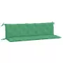 Cuscini Panca da Giardino 2pz Verdi 180x50x7cm Tessuto Oxford