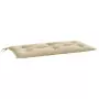 Cuscini Panca da Giardino 2pz Beige 100x50x7cm Tessuto Oxford