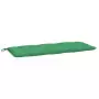 Cuscini Panca da Giardino 2pz Verdi 120x50x7 cm Tessuto Oxford