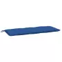 Cuscini per Panca 2 pz Blu 120x50x7 cm in Tessuto Oxford