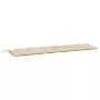 Cuscini Panca da Giardino 2pz Beige 200x50x7cm Tessuto Oxford