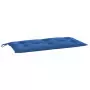 Cuscini Panca Giardino 2pz Blu Reale 100x50x7 cm Tessuto Oxford