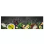 Tappeto da Cucina Lavabile Spezie 45x150 cm Velluto