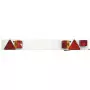 Luce Rimorchio Rosso 115x7x14 cm 12V Lampadina Classica