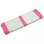 Tappetino Ginnastica Gonfiabile con Pompa 500x100x15cm PVC Rosa