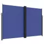 Tenda da Sole Laterale Retrattile Blu 220x1000 cm