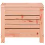 Poggiapiedi da Giardino 62x31,5x52 cm Legno Massello di Douglas