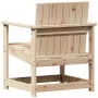 Set Salotto da Giardino 3 pz in Legno Massello di Pino