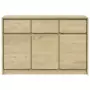 Credenza SAUDA Rovere 114x43x75,5 cm in Legno Massello di Pino