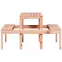 Tavolo da Picnic 110x134x75 cm in Legno Massello di Douglas