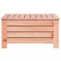 Poggiapiedi da Giardino 62x63,5x32 cm Legno Massello di Douglas