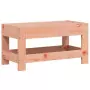 Poggiapiedi da Giardino 62x30x32cm in Legno Massello di Douglas