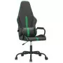 Sedia da Gaming Nera e Verde in Similpelle