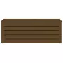 Contenitore Portaoggetti Miele 89x36,5x33cm Legno Massello Pino