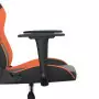 Sedia da Gaming Nero e Arancione in Similpelle