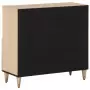 Credenza 80x33x75 cm in Legno Massello di Mango