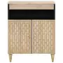 Credenza 60x33x75 cm in Legno Massello di Mango