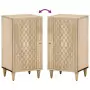 Credenza 40x33x75 cm in Legno Massello di Mango