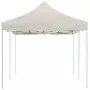 Gazebo Professionale Pieghevole in Alluminio 6x3 m Crema