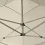 Gazebo Professionale Pieghevole Alluminio con Pareti 2x2m Crema