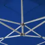 Gazebo Professionale Pieghevole Alluminio 2x2m Blu