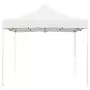 Gazebo Professionale Pieghevole Alluminio 2x2 m Bianco