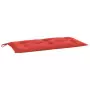 Cuscino per Panca Rosso 100x50x7 cm in Tessuto Oxford