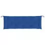 Cuscino per Panca Giardino Blu Reale 150x50x7 cm Tessuto Oxford