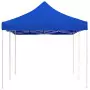 Gazebo Professionale Pieghevole Alluminio 6x3 m Blu