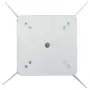 Base per Ombrellone Interrata Argento 27,5x27,5x45 cm Acciaio