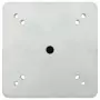 Base per Ombrellone Interrata Argento 16x16x39,5 cm Acciaio