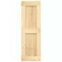 Porta Scorrevole con Set Hardware 70x210 cm Legno Massello Pino