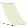 Tenda da Sole Retrattile Crema 150x150 cm in Tessuto e Acciaio