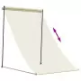 Tenda da Sole Retrattile Crema 150x150 cm in Tessuto e Acciaio